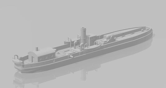 1/1200 Union Ironclad Gunboat USRC Naugatuck