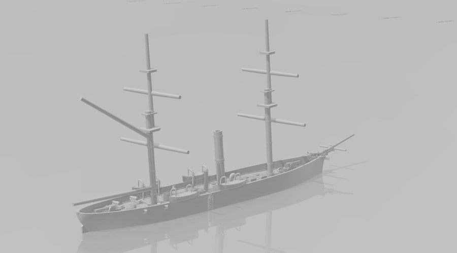 1/1200 Union SCREW STEAMER USS POCAHONTAS