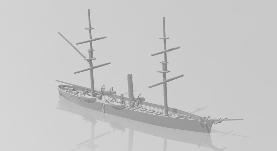 1/1200 Union SCREW STEAMER USS POCAHONTAS