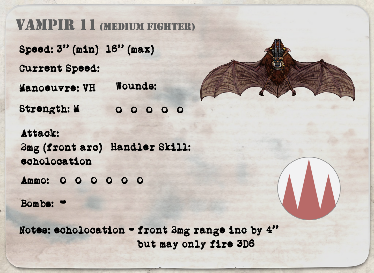 Troglodyte Vampir 11 Flight