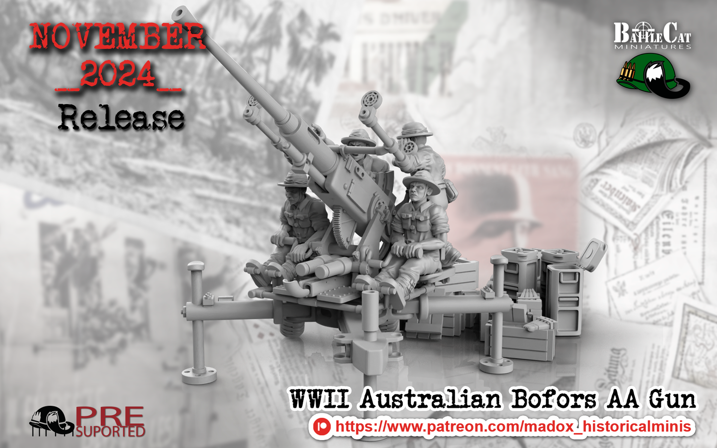 Australian Bofors AA Gun