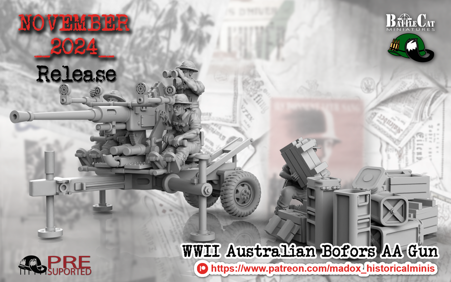 Australian Bofors AA Gun