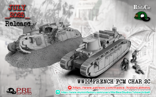 WW2 French Char 2C