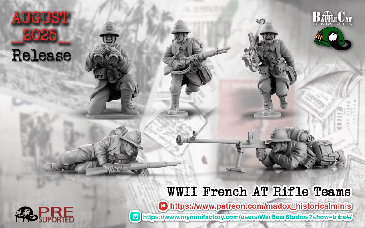 WW2 French AT Rifle Teams