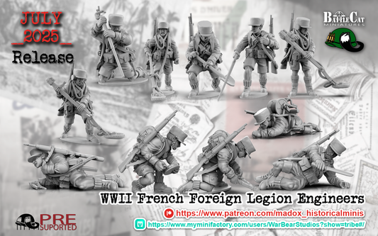 WW2 French Foreign Legion Engineers