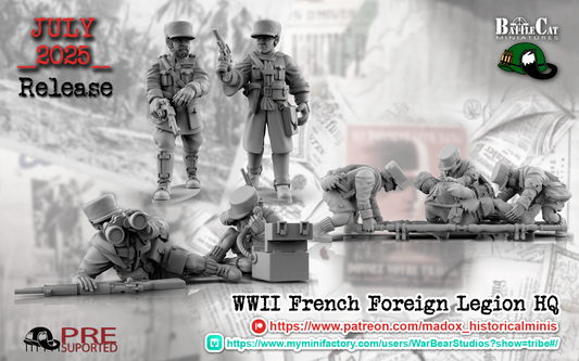 WW2 French Foreign Legion HQ