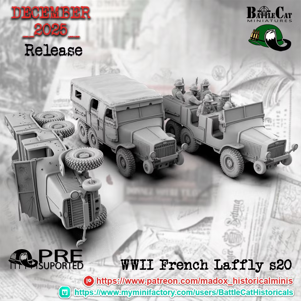 WW2 French Laffly S20