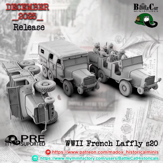 WW2 French Laffly S20