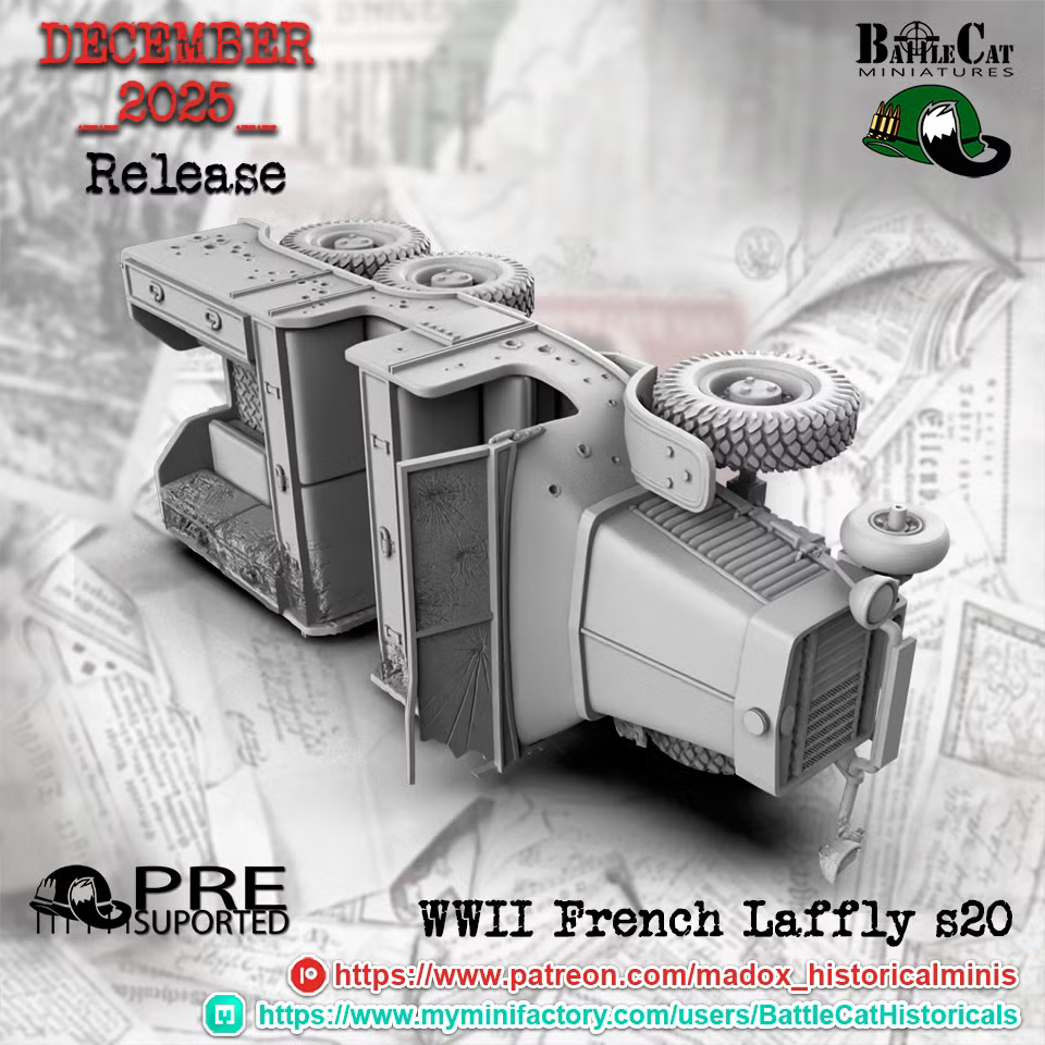 WW2 French Laffly S20