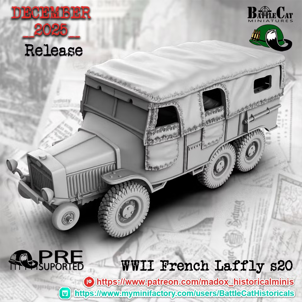 WW2 French Laffly S20