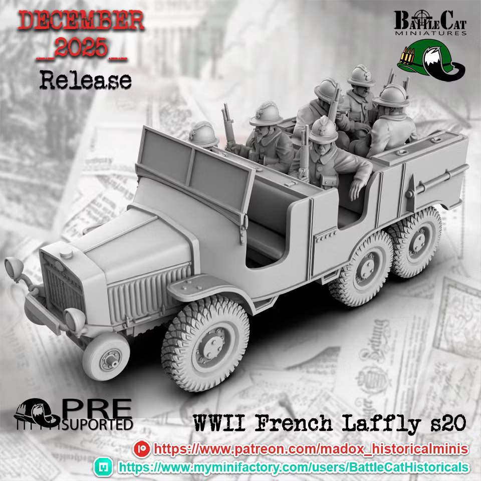 WW2 French Laffly S20