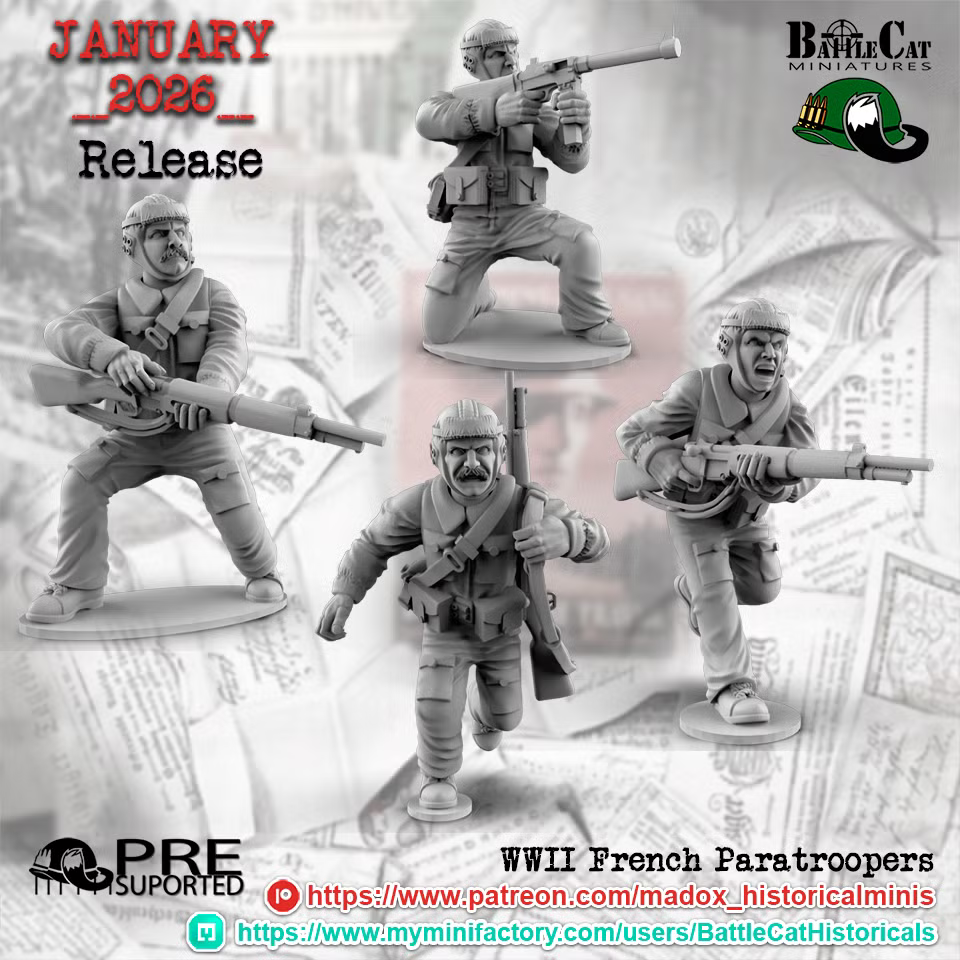 WW2 French Paratroopers