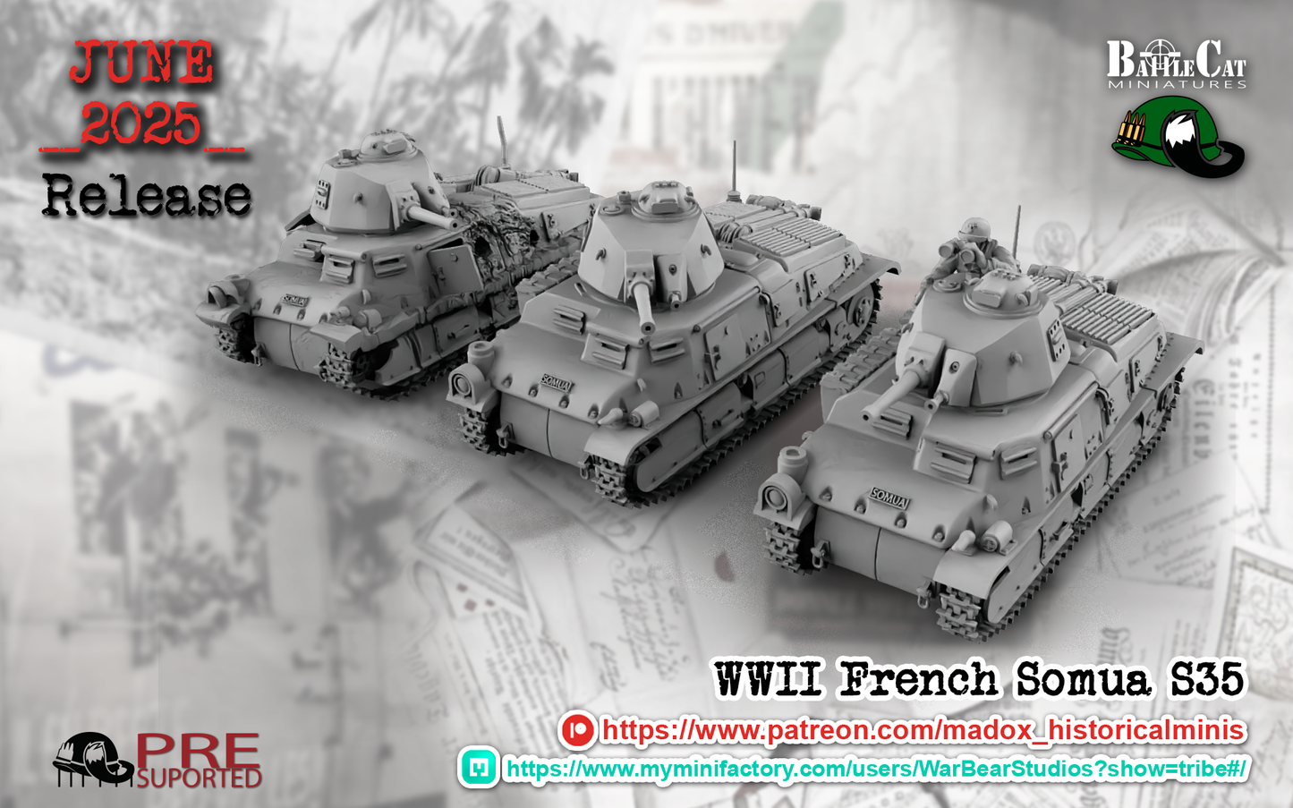 WW2 French Somua S35