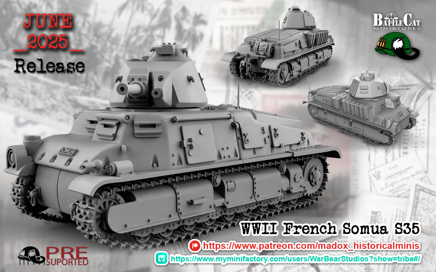WW2 French Somua S35
