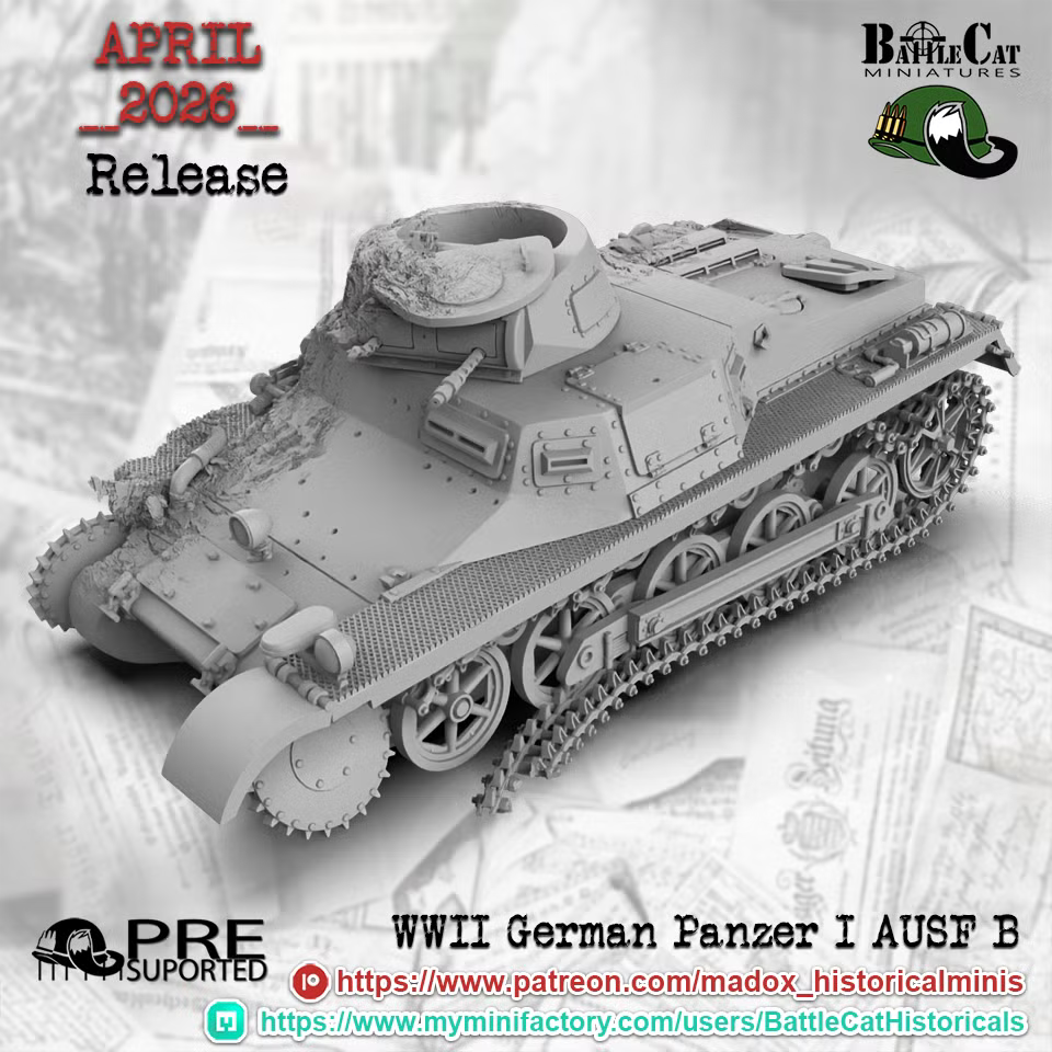 WW2 German Panzer I Ausf.B