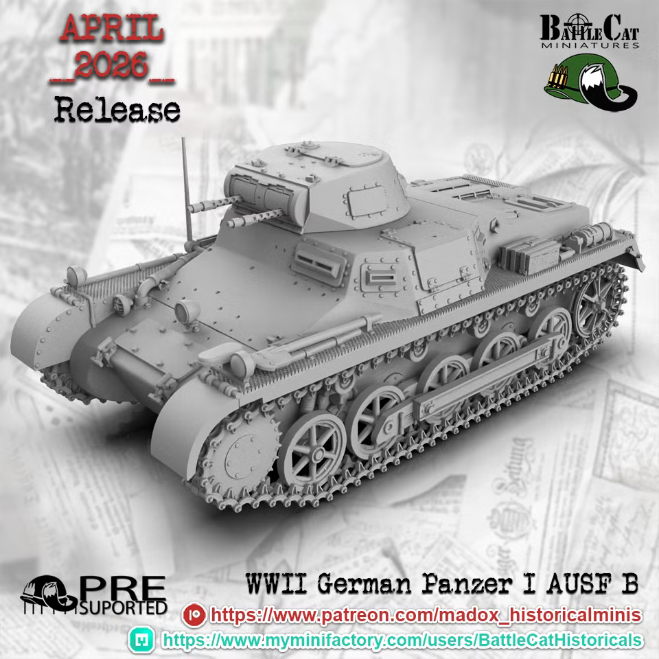 WW2 German Panzer I Ausf.B