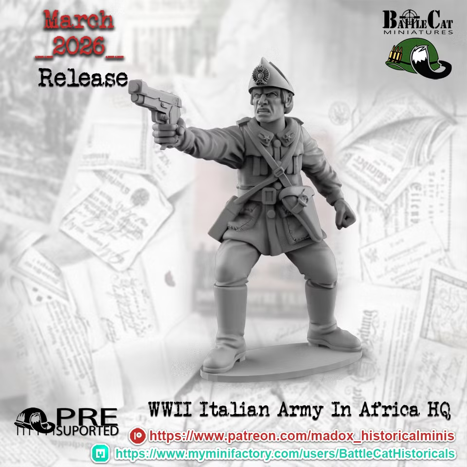 WW2 Italian Army In Africa HQ