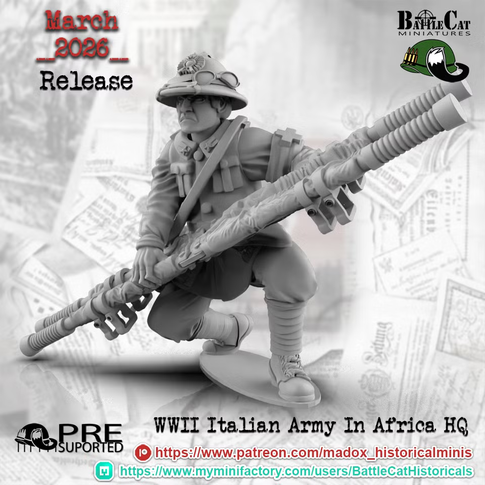 WW2 Italian Army In Africa HQ