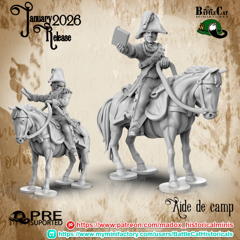 Napoleonic French Generals on Horseback