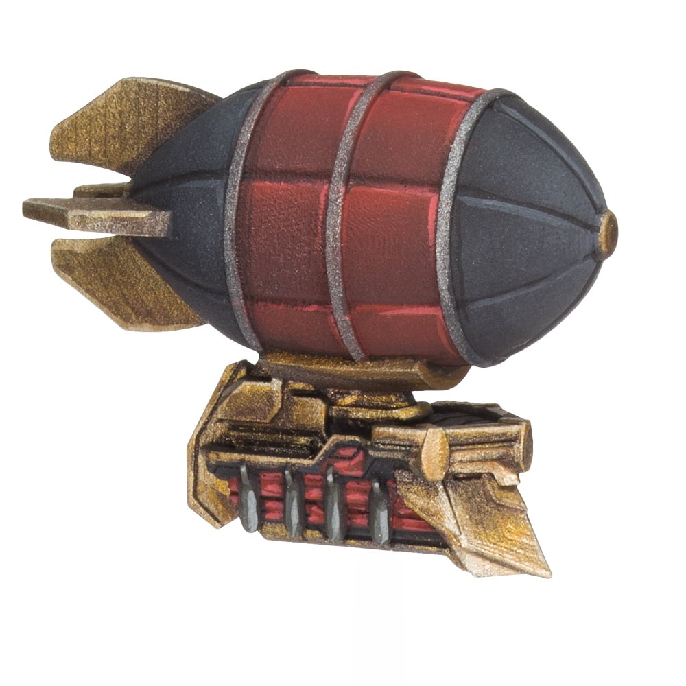 Dwarf Airship & Raven