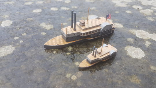 1/600 Union Gunboat USS Avenger