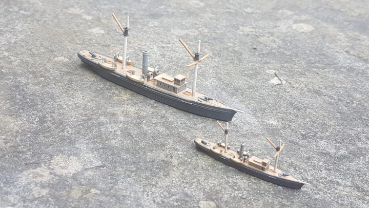 1/600 Union Armed Steam Ship USS Cambridge