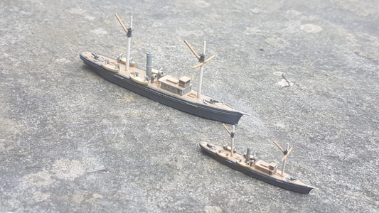 1/1200 Union Armed Steam Ship USS Cambridge