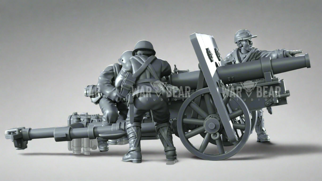 Japanese Medium Artillery Teams