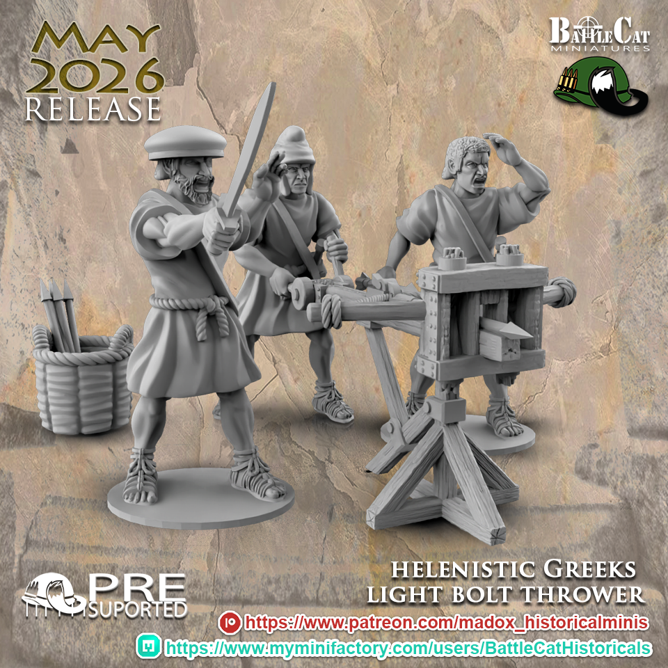 Hellenistic Greek Light Bolt Thrower