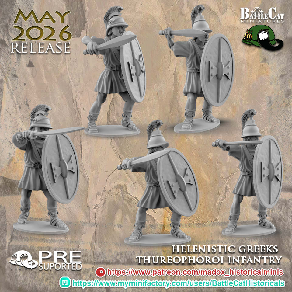 Hellenistic Greek Thureophoroi Infantry