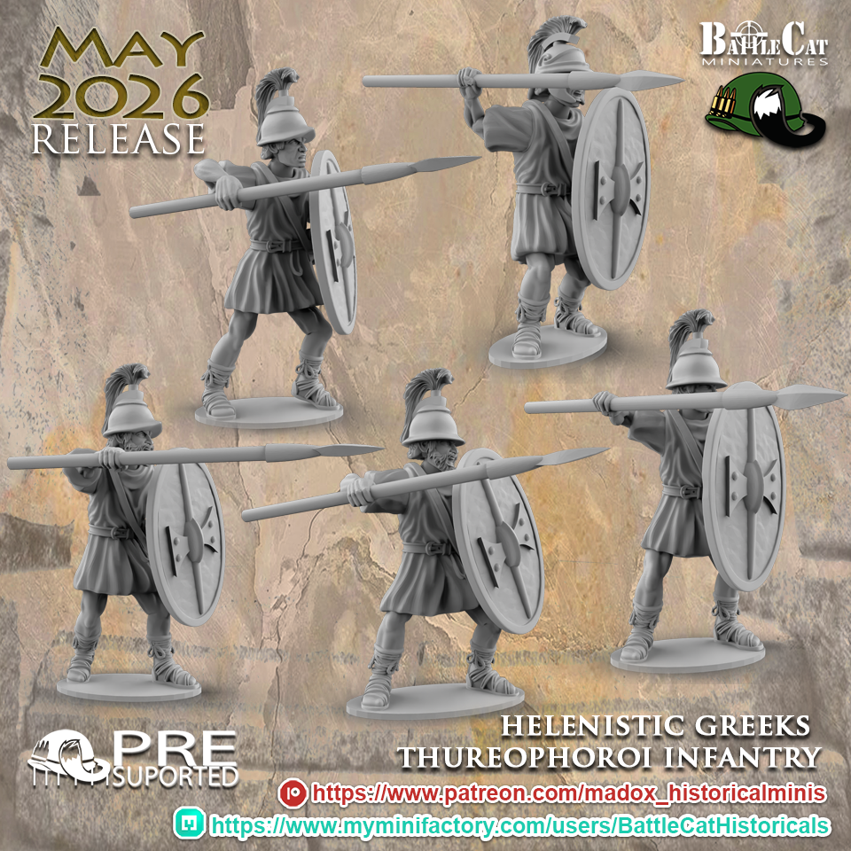 Hellenistic Greek Thureophoroi Infantry