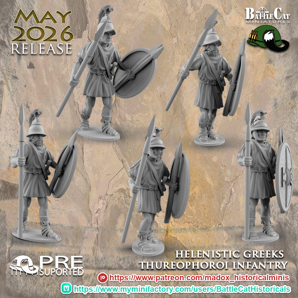 Hellenistic Greek Thureophoroi Infantry