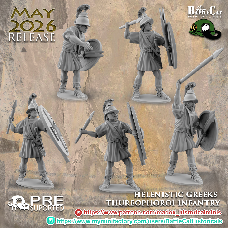 Hellenistic Greek Thureophoroi Infantry