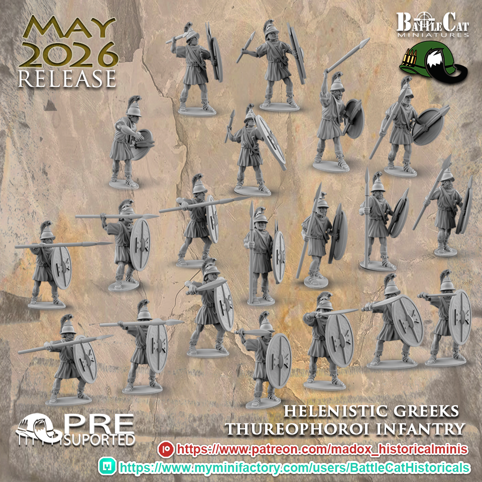 Hellenistic Greek Thureophoroi Infantry