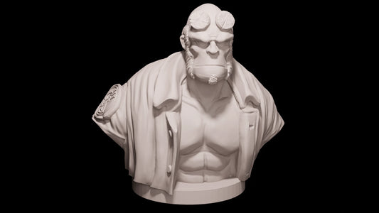 Hellboy Bust