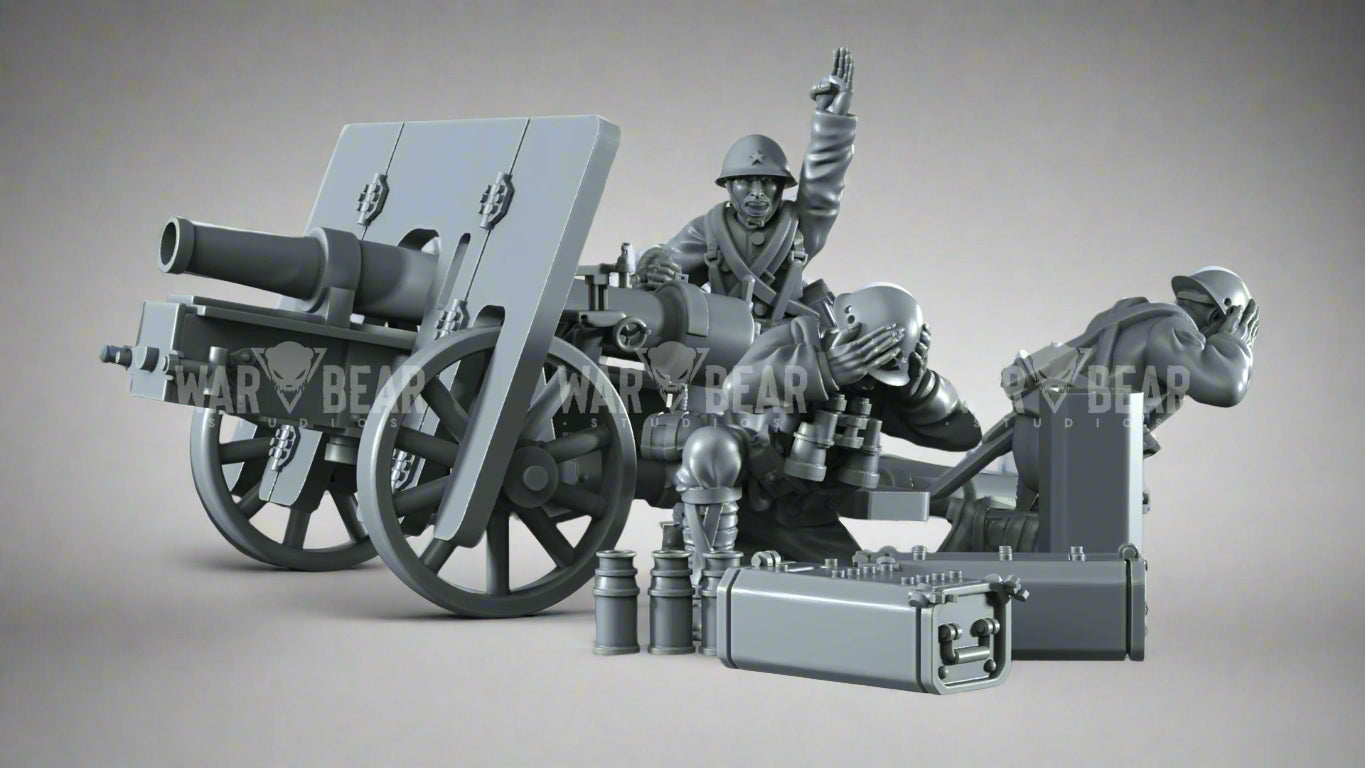 Japanese Medium Artillery Teams