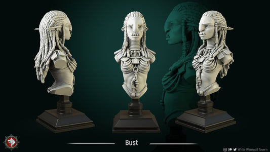 Troll Bust | 3D Printed Resin Model-Ideal for DnD, RPG, Table top Gaming, Wargaming, The 9th Age