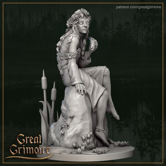 Kikimora-Marsh Creature | Creepy 3D Printed Resin Model- Ideal for DnD, RPG, Table top Gaming, Fantasy, Wargaming, The 9th Age,