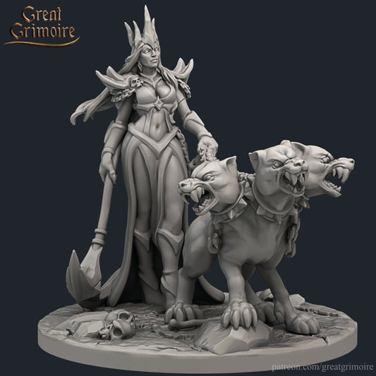 Moranan-Guardians of the Netherworld | 3D Printed Resin Model | Ideal for DnD, RPG, Table top Gaming, Fantasy, Wargaming, The 9th Age,
