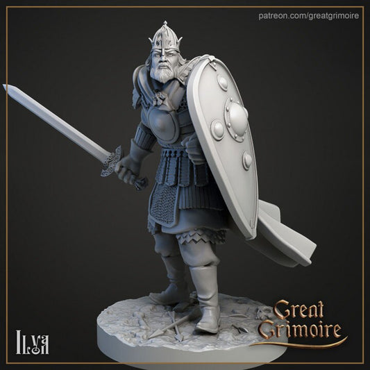 Ilya Muromets | 3D Printed Resin Model-Ideal for DnD, RPG, table top Gaming, Greek, Fantasy, Wargaming, The 9th Age, Medieval