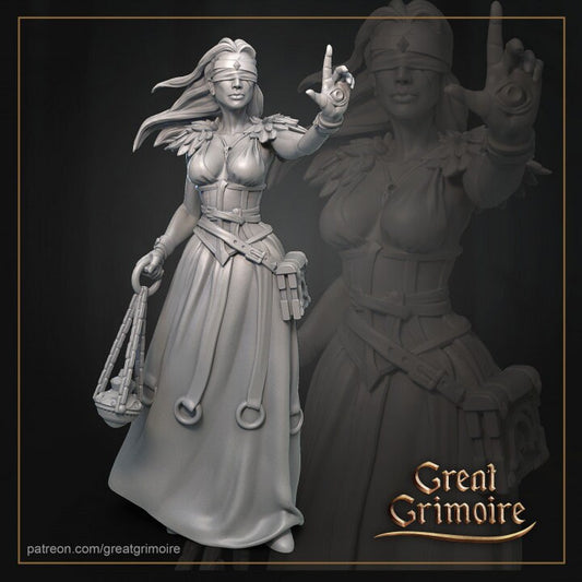 Cassandra | Display piece | Ideal for, RPG, DnD, Table top gaming, Fantasy, Wargaming, The 9th Age, Female Miniature | Resin Models