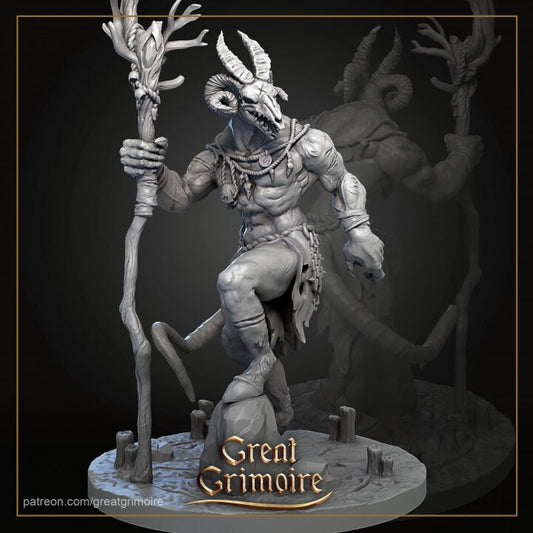 Child Of Darkness | Display piece | RPG, DnD, Table top gaming, Fantasy, Horror, Wargaming, Humanoid Supernatural | 3D Printed Resin Models