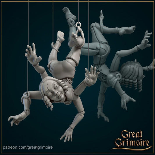 Professor's Creations | Display piece | RPG, DnD, Table top gaming, Fantasy, Horror, Female Miniature | 3D Printed Resin Models