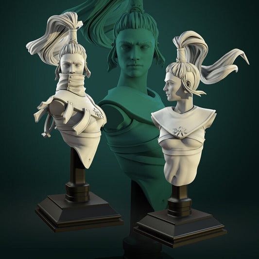 Cult Assassin Bust (2 Variants) | Display piece | 3D Printed Resin Models | Ideal for - RPG, DnD, Table top gaming, Fantasy, Wargaming