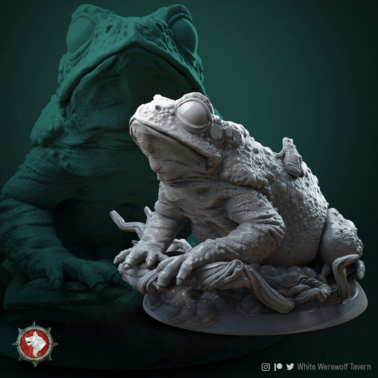 Mother Of Froggles | 3D Printed Resin Model- Ideal for DnD, RPG, table top Gaming, Fantasy, Wargaming, The 9th Age, Sea Creature