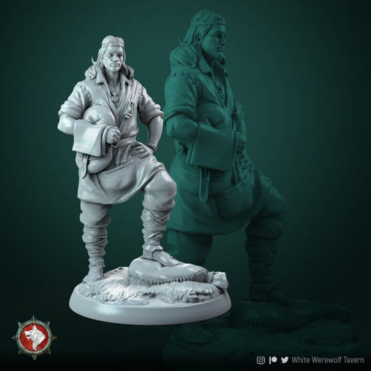 Miller | 3D Printed Resin Model- Ideal for DnD, RPG, table top Gaming, Fantasy, Wargaming, The 9th Age,