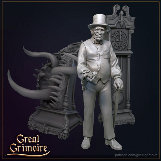 Keeper of time | Display piece | RPG, DnD, Table top gaming, Fantasy, Horror | 3D Printed Resin Models