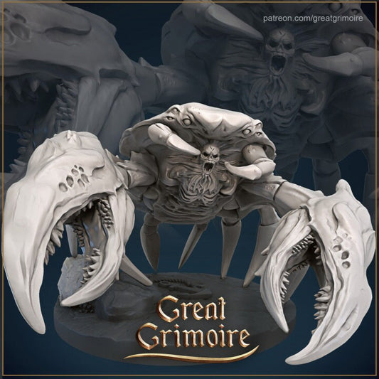 Crab | Display piece-RPG and tabletop miniatures gaming- resin models