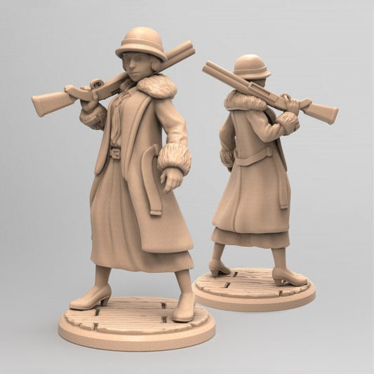 Secret Agent- Innsmouth Investigators | 3D Printed Resin Model | DnD, RPG, table top Gaming, Fantasy, Wargaming, Cthulhu, Cosmic Horror