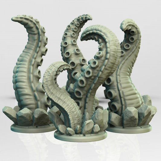 Tentacles- Cthulhu models | 3D Printed Resin Model-Ideal for Arkham Horror, DnD and Dioramas, Mansions Of Madness, Fantasy